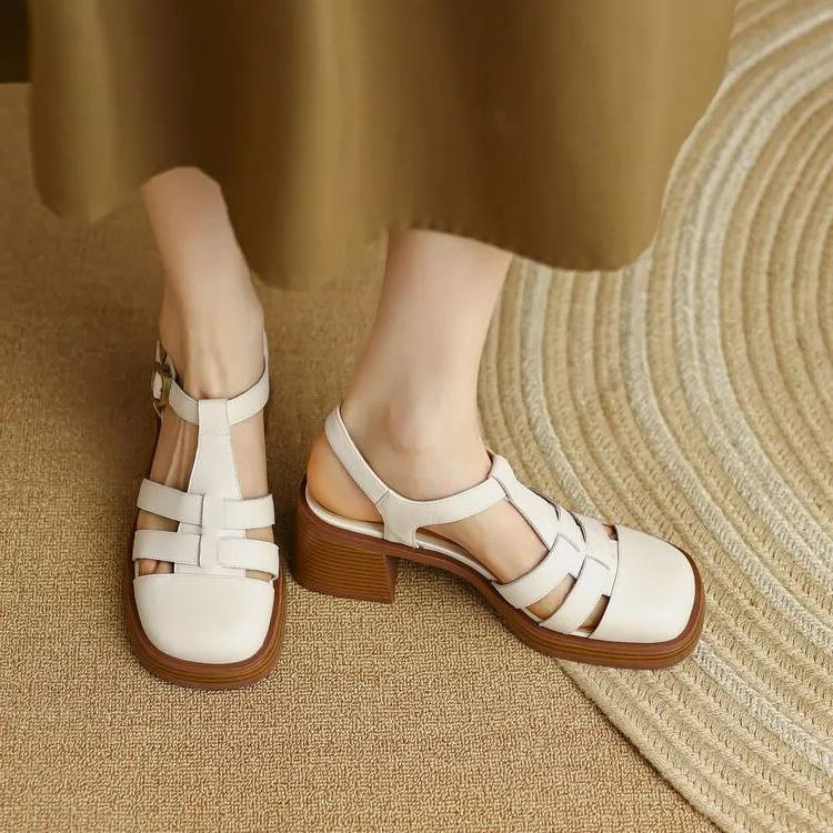 ZORA – Sandales orthopédiques à boucles et bout rond