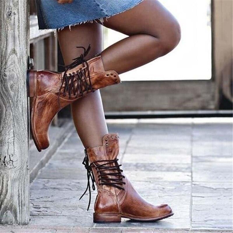 ZENA – Bottes orthopédiques en cuir confortables