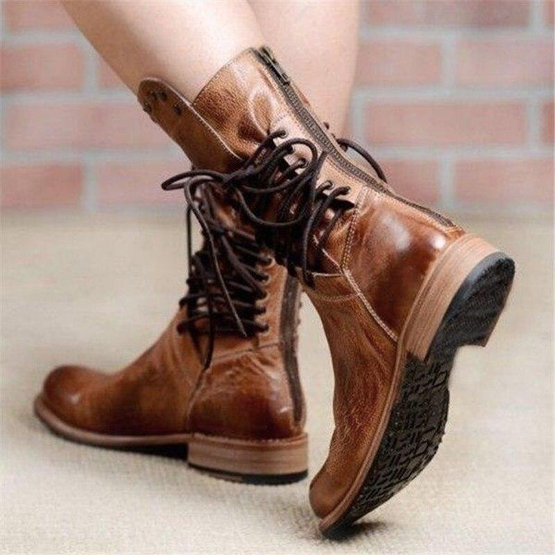 ZENA – Bottes orthopédiques en cuir confortables