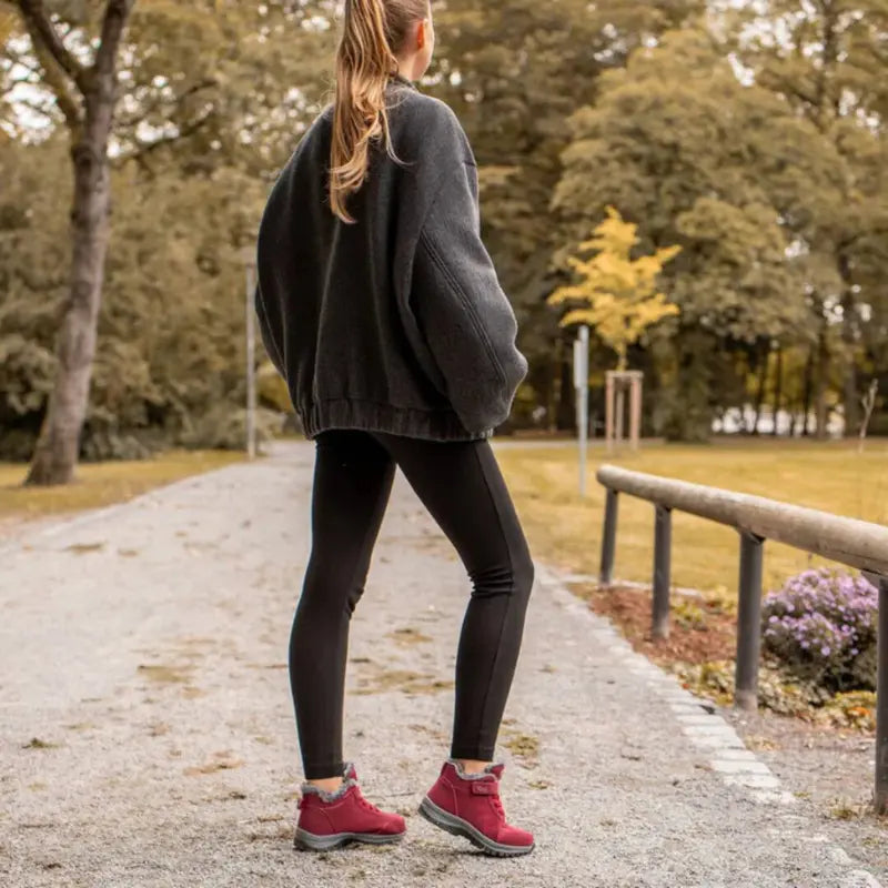 FÉLIA – Bottines chaudes et confortables femme