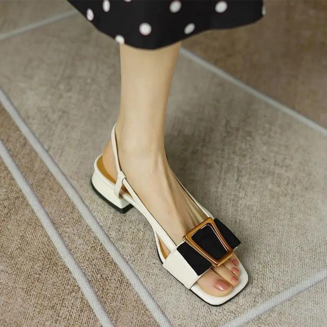 NOVA – Sandales orthopédiques à talon et boucle