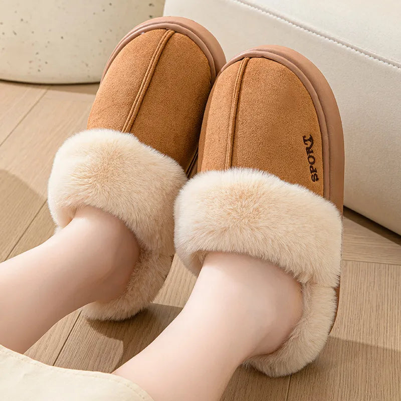 VYRA – Chaussons orthopédiques en daim pour femmes