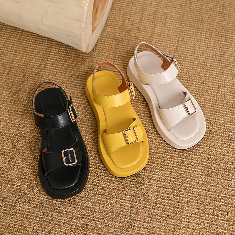 KAYA – Sandales orthopédiques à plateforme pour femmes