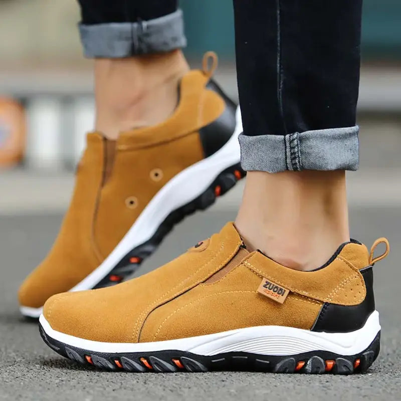 SYLIO – Chaussures de marche confortables homme