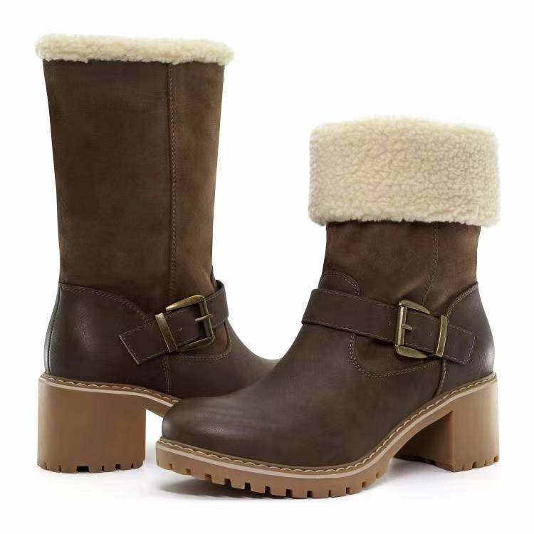 VALIA – Bottes orthopédiques mi-mollet confortables