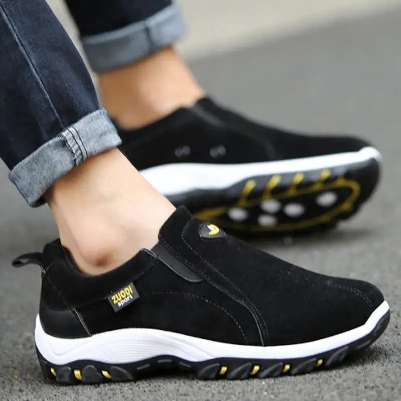 SYLIO – Chaussures de marche confortables homme