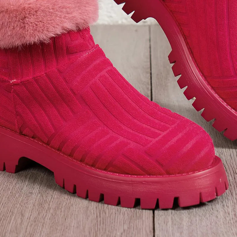 ZENA – Bottes orthopédiques épaisses et confortables pour femmes