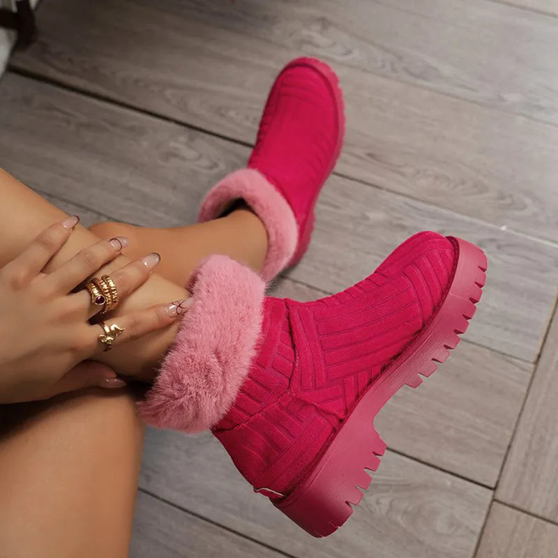 ZENA – Bottes orthopédiques épaisses et confortables pour femmes