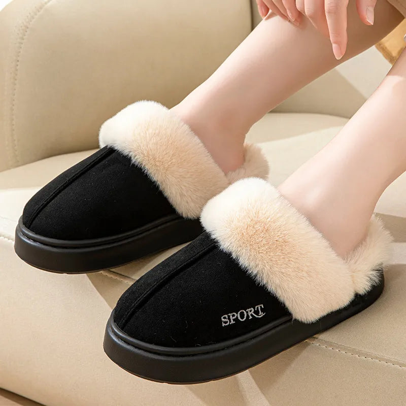 VYRA – Chaussons orthopédiques en daim pour femmes
