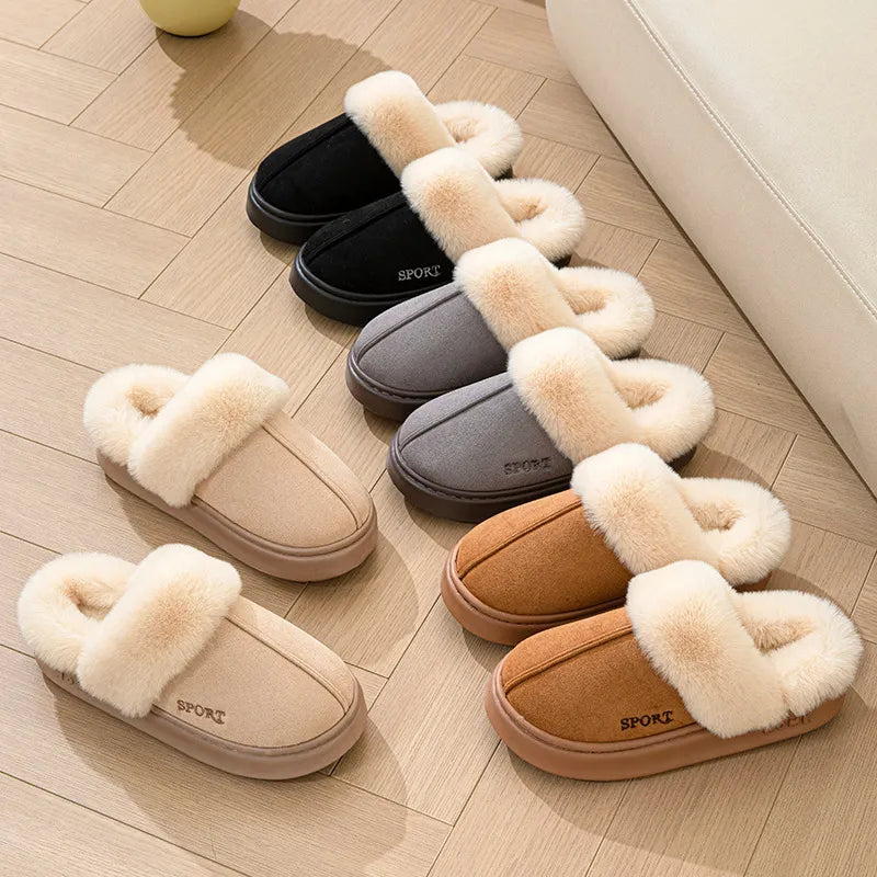 VYRA – Chaussons orthopédiques en daim pour femmes