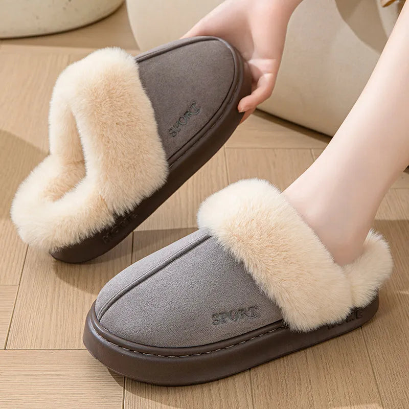 VYRA – Chaussons orthopédiques en daim pour femmes