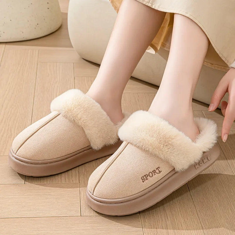 VYRA – Chaussons orthopédiques en daim pour femmes