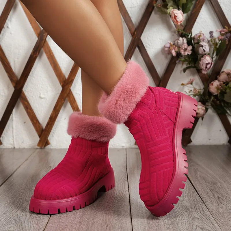 ZENA – Bottes orthopédiques épaisses et confortables pour femmes