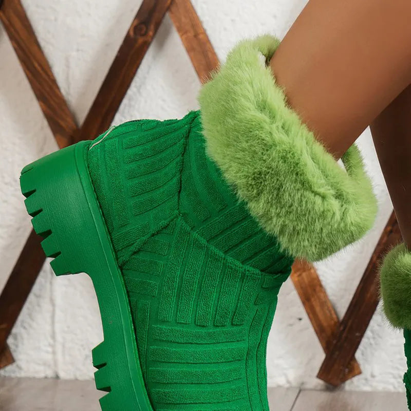 ZENA – Bottes orthopédiques épaisses et confortables pour femmes