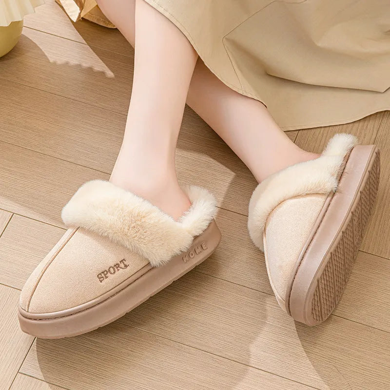 VYRA – Chaussons orthopédiques en daim pour femmes