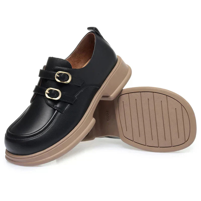 LOXIA – Mocassins orthopédiques à double boucle