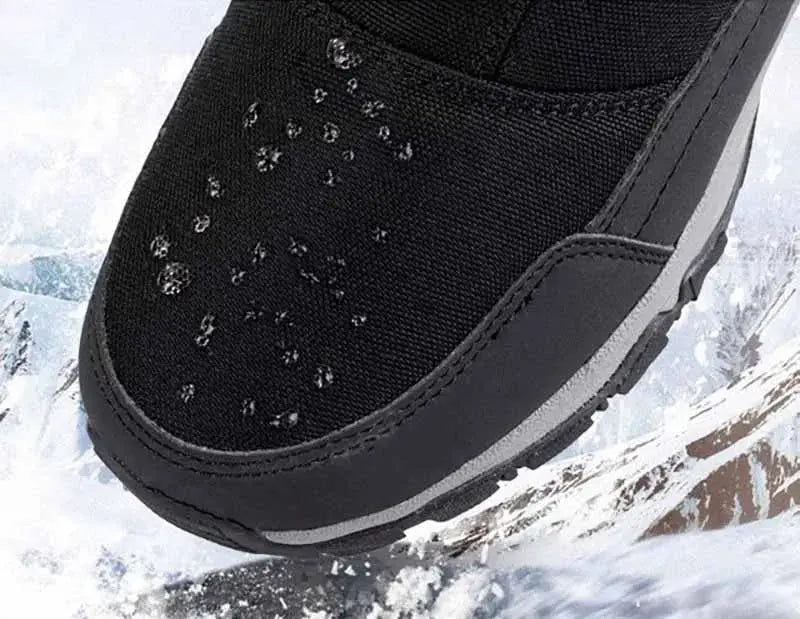 Bottes d'hiver chaudes et imperméables