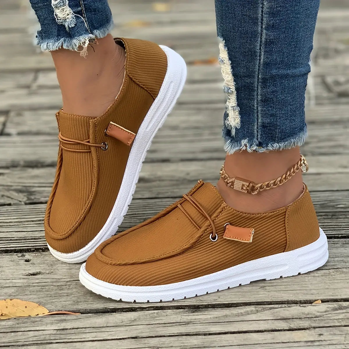 CAMILLE – Mocassins orthopédiques décontractées pour femmes | Confort & Sécurité