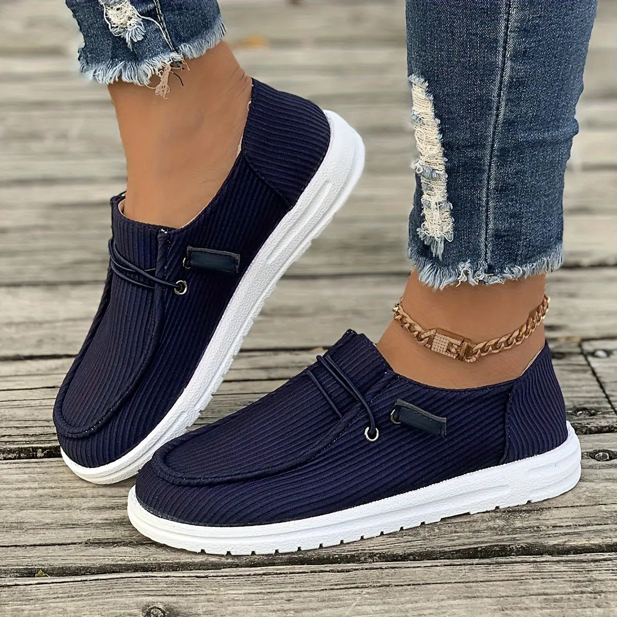 CAMILLE – Mocassins orthopédiques décontractées pour femmes | Confort & Sécurité