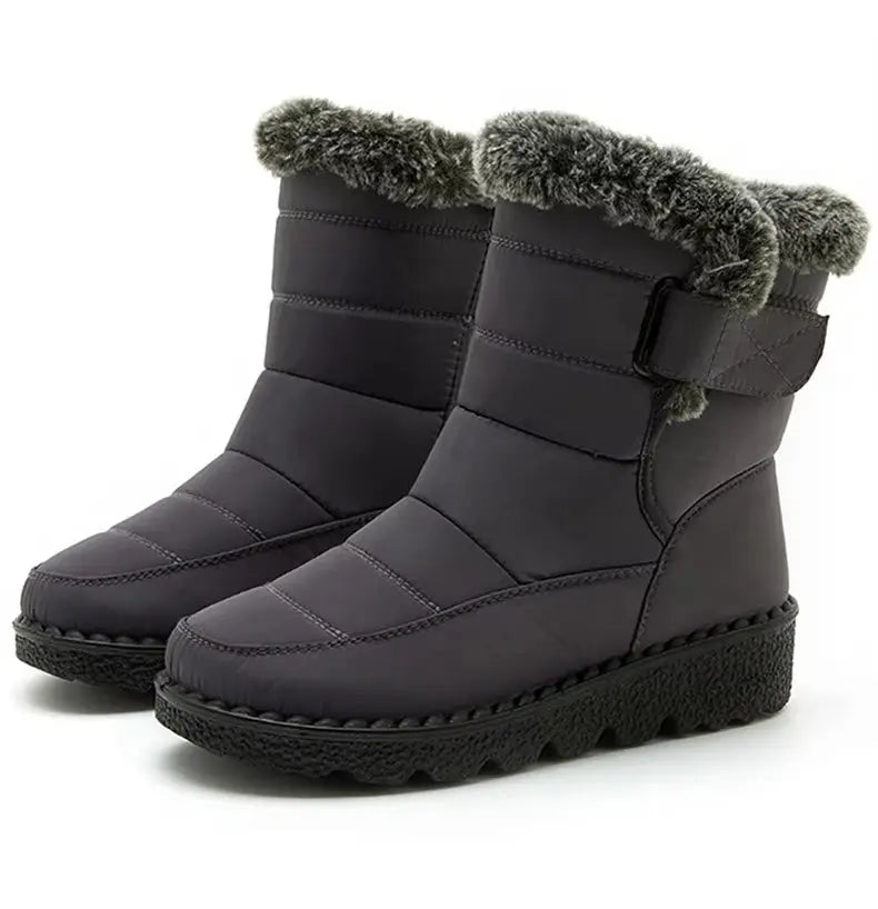 CÉLINE – Bottines Fourrées Imperméables Femme | Chaudes & élégantes