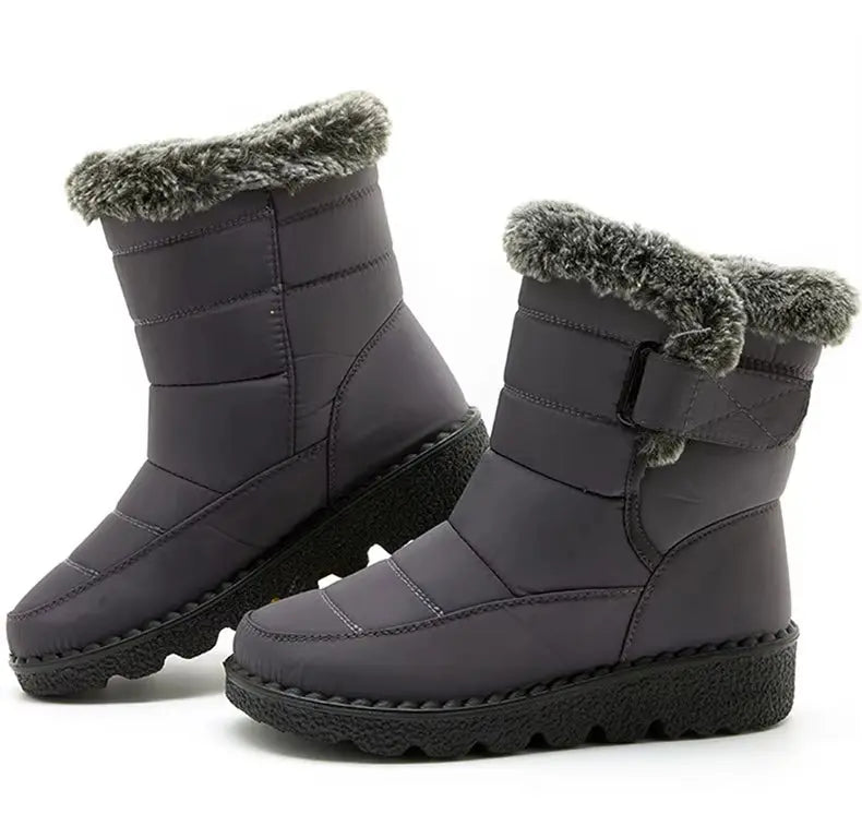 CÉLINE – Bottines Fourrées Imperméables Femme | Chaudes & élégantes