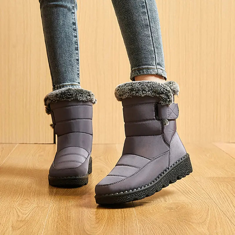 CÉLINE – Bottines Fourrées Imperméables Femme | Chaudes & élégantes