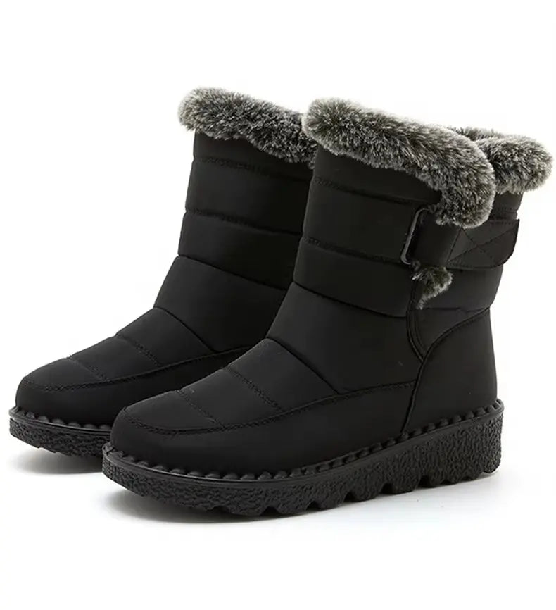 CÉLINE – Bottines Fourrées Imperméables Femme | Chaudes & élégantes