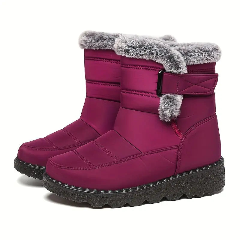 CÉLINE – Bottines Fourrées Imperméables Femme | Chaudes & élégantes