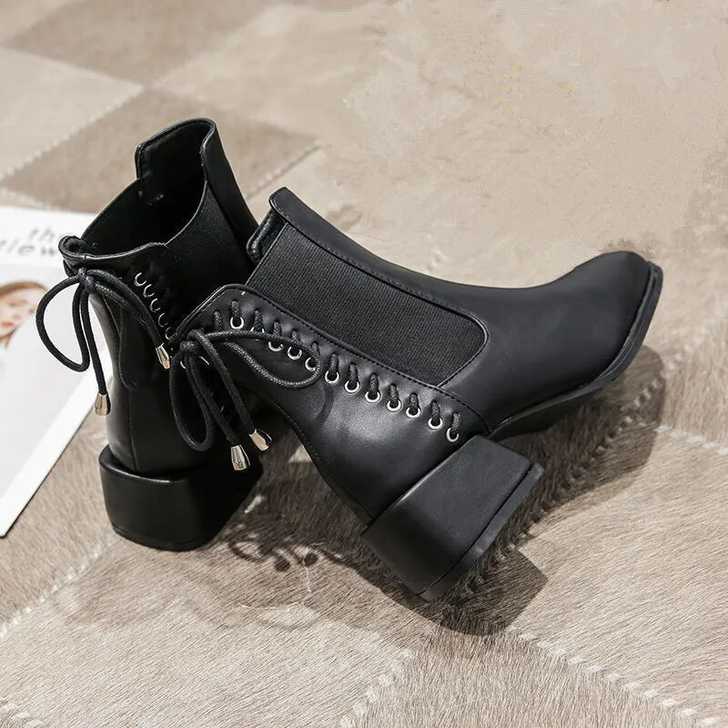 NEVA – Bottes orthopédiques à talon bas femmes