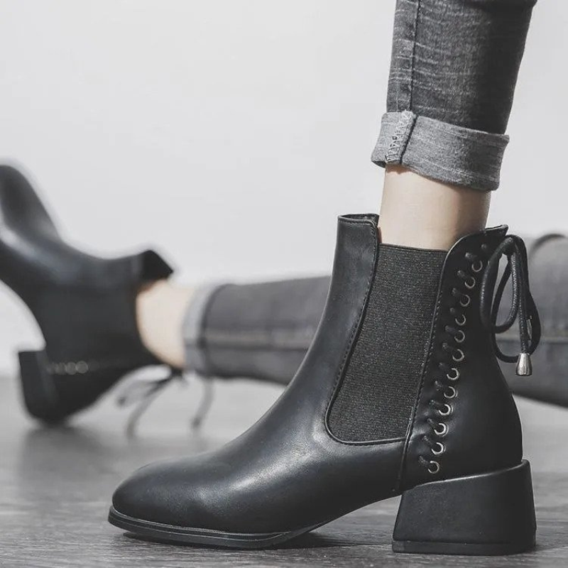 NEVA – Bottes orthopédiques à talon bas femmes