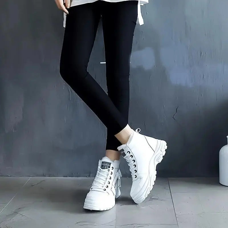 ÉLODIE – Bottines fourrées femme confort | Chaudes & élégantes