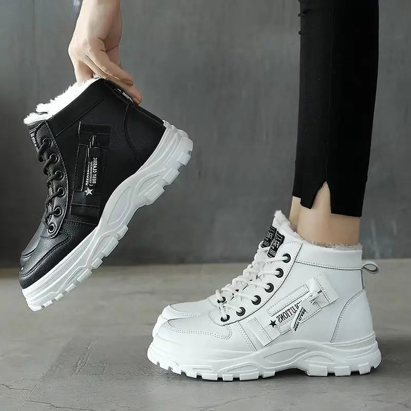 ÉLODIE – Bottines fourrées femme confort | Chaudes & élégantes
