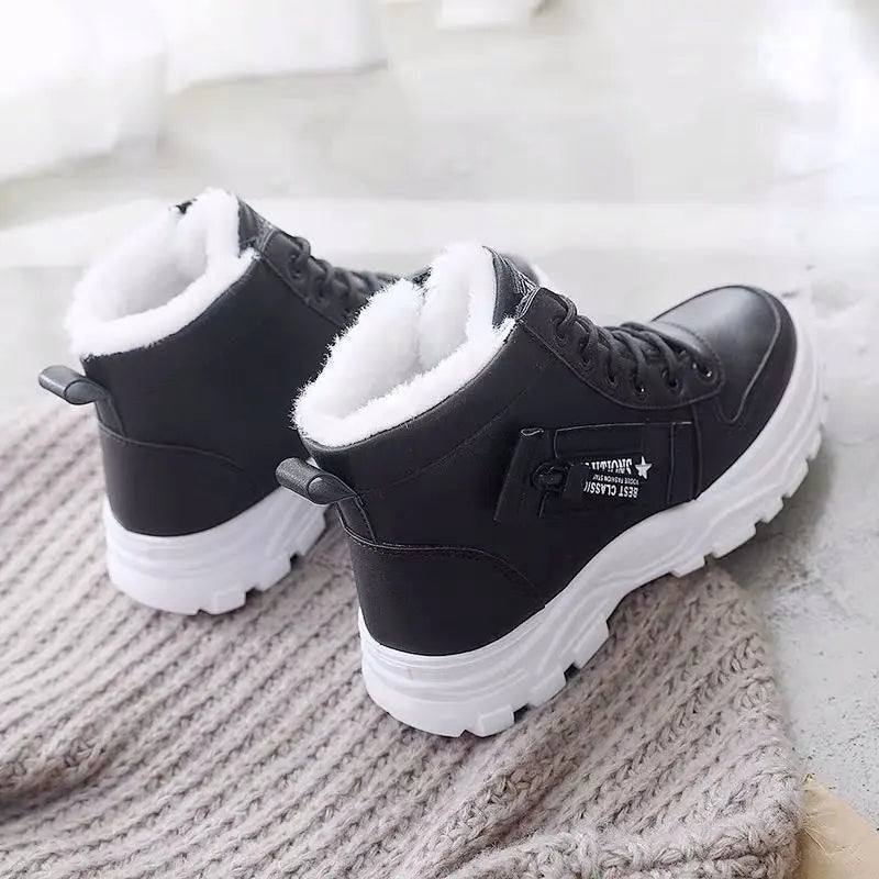 ÉLODIE – Bottines fourrées femme confort | Chaudes & élégantes