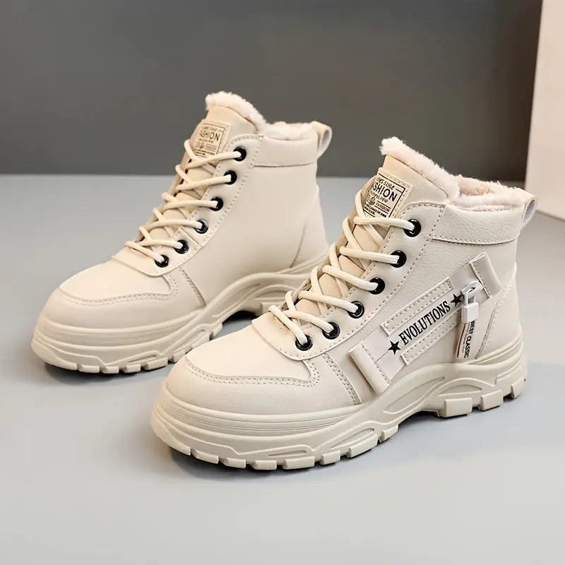 ÉLODIE – Bottines fourrées femme confort | Chaudes & élégantes