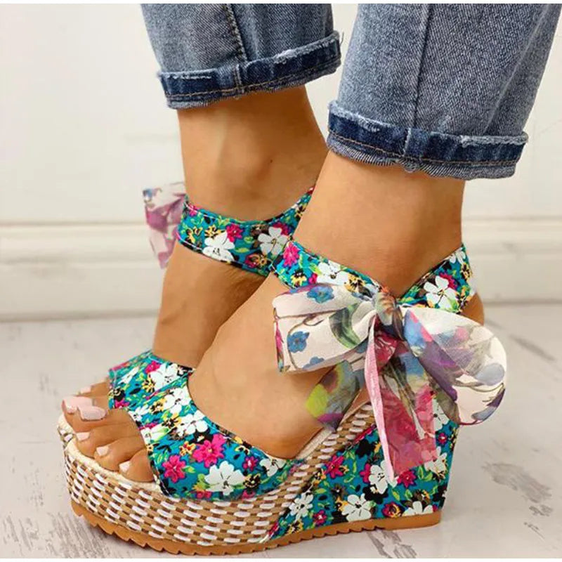 KARELY – Sandales orthopédiques à fleurs