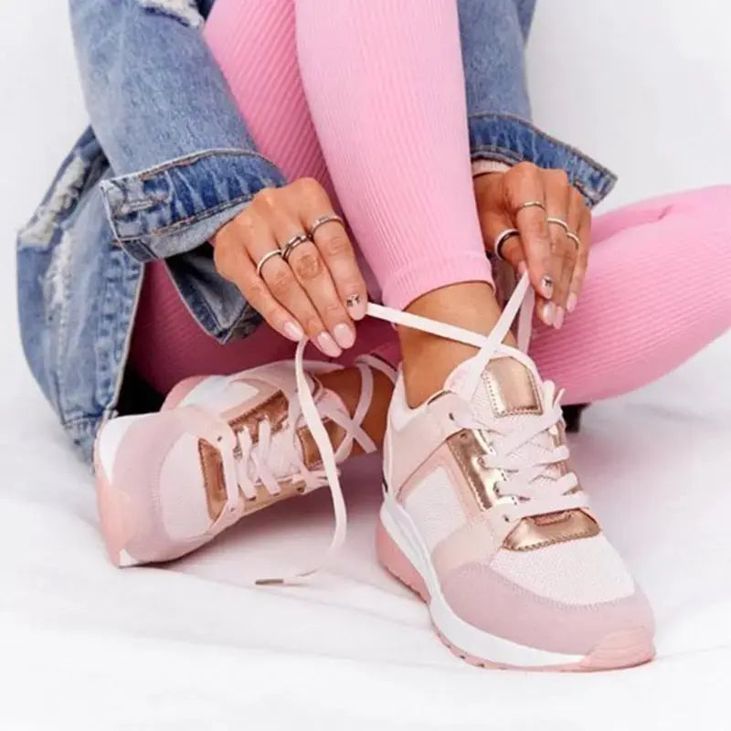 MARGAUX – Baskets orthopédiques décontractées | Semelle Wedge et Confort longue durée
