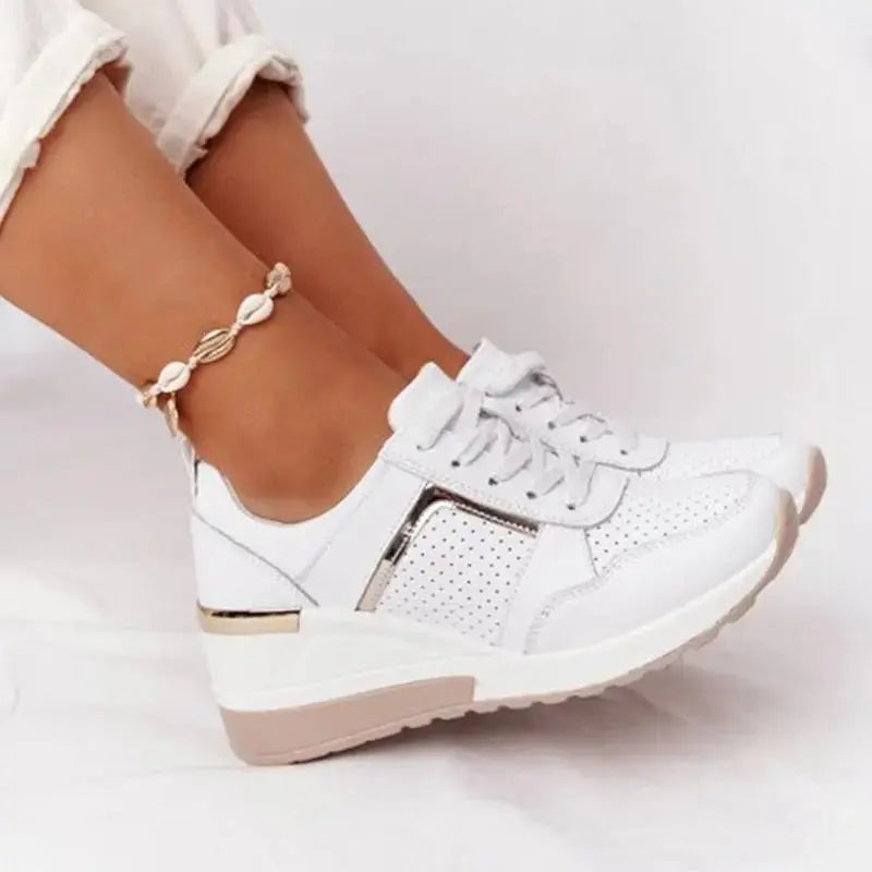 MARGAUX – Baskets orthopédiques décontractées | Semelle Wedge et Confort longue durée