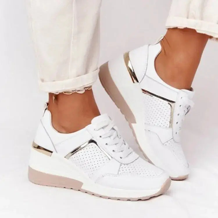 MARGAUX – Baskets orthopédiques décontractées | Semelle Wedge et Confort longue durée