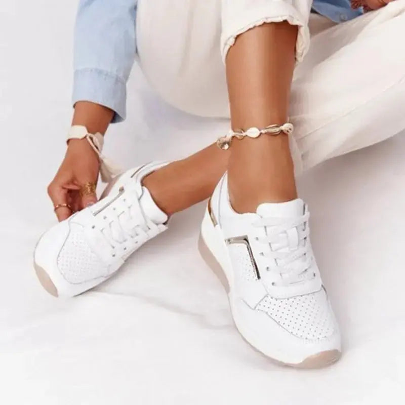 MARGAUX – Baskets orthopédiques décontractées | Semelle Wedge et Confort longue durée