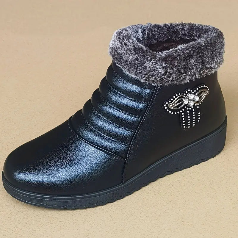 ÉMILIE – Bottines orthopédiques d'hiver pour femmes | Chaudes & Élégantes