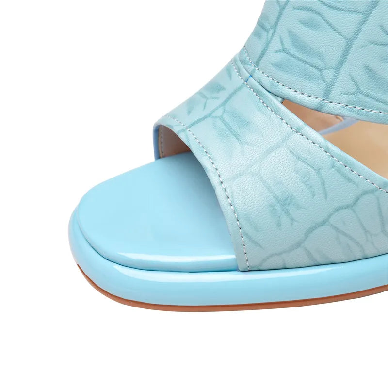 ZENA – Sandales orthopédiques à talon carré