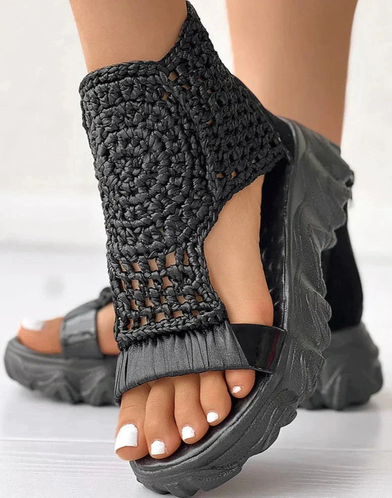 ZENA – Sandales orthopédiques tressées