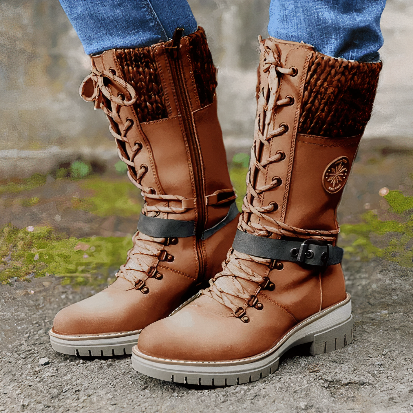 RAVEN – Bottes orthopédiques mi-mollet