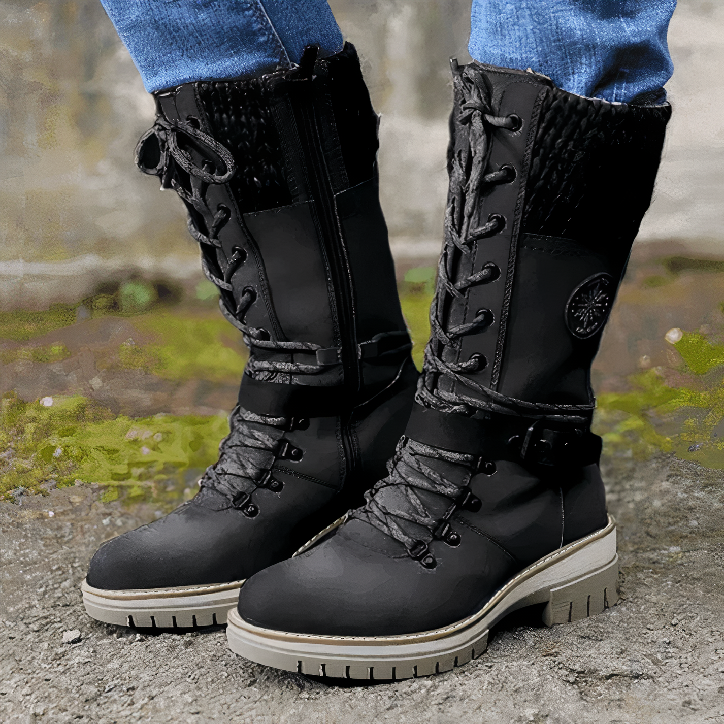 RAVEN – Bottes orthopédiques mi-mollet