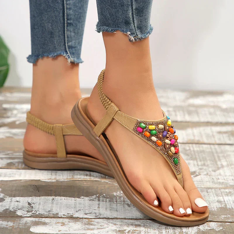 NOVA – Sandales orthopédiques confortables à talon plat
