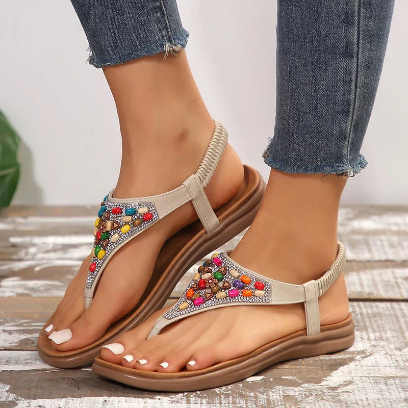 NOVA – Sandales orthopédiques confortables à talon plat