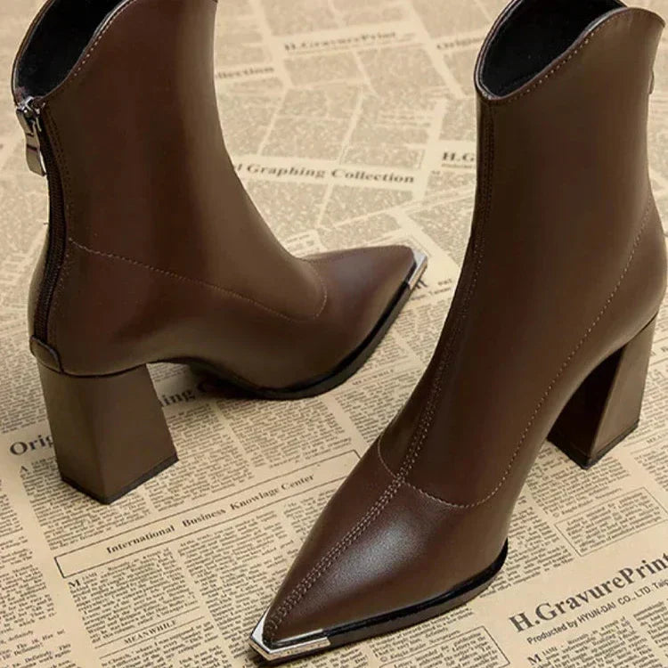 ZARA – Bottes orthopédiques à talons hauts