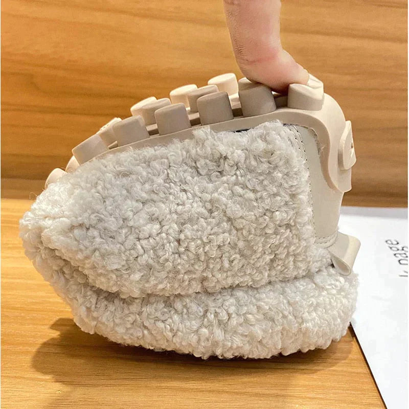 MAYA – Mocassins orthopédiques en peluche