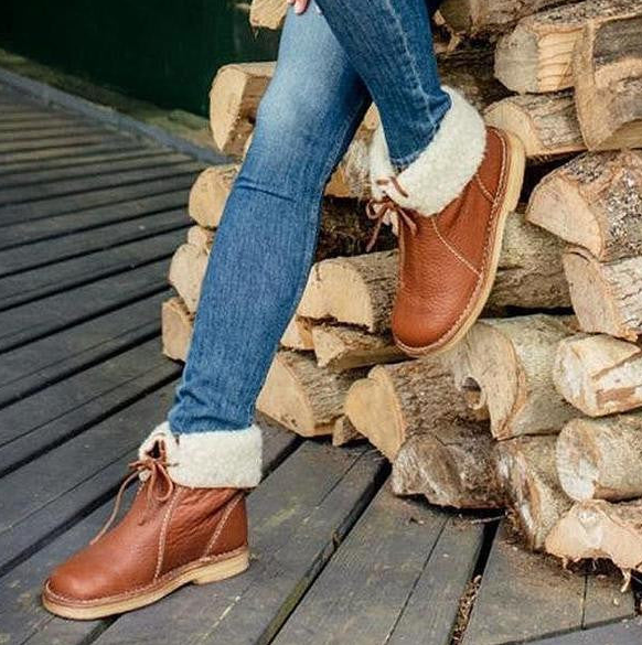VALA – Chaussures orthopédiques imperméables avec doublure en laine