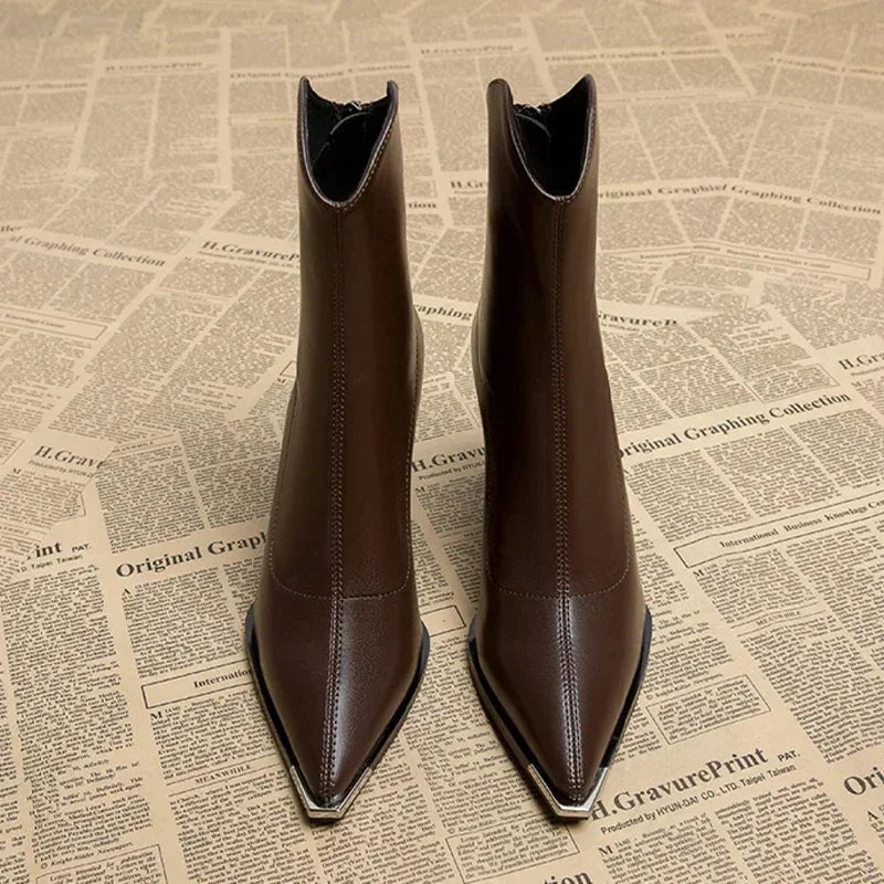 ZARA – Bottes orthopédiques à talons hauts